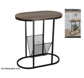 MESA AUXILIAR LOFT CON REVISTERO 50X27X54,5 CM