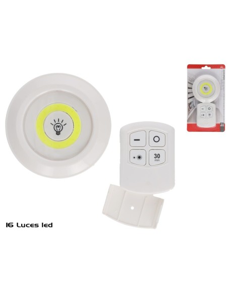 LUZ DE ARMARIO REGULABLE 16 LED