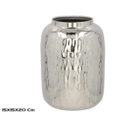 JARRON DECORATIVO NIQUEL 15X15X20CM