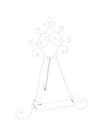 SOPORTE TRIÁNGULO. METAL BLANCO 30,5X22,5 H37,5 SOPORTE TRIÁNGULO. METAL BLANCO 30,5X22,5 H37,5