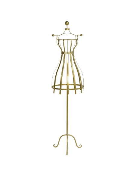 ESTRUCTURA MANIQUI MODERNO ORO 38X25 H157.5