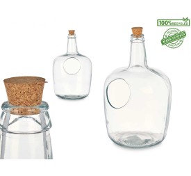 GARRAFA CON AGUJERO 8L TAPON CORCHO