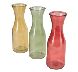 BOTTIGLIETTA VETRO BOCCA LARGA D8 H27 3 MIX COL