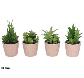 MACETA CERAMICA PINK SUCULENTAS 13 CM(S)