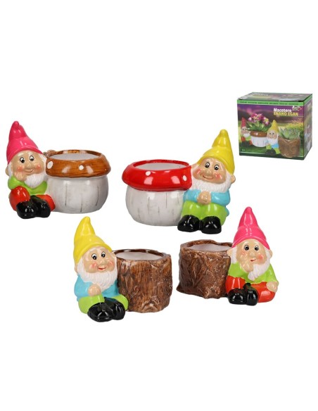 MACETERO ENANO EGAN 13CM 4 SURTIDOS