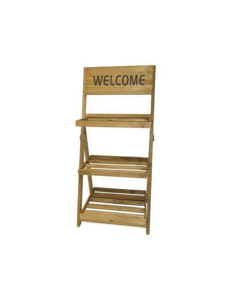 ESTANTERIA MARRON 3 BALDAS 48X32X100CM