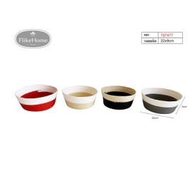 CESTA 22X9CM 4COL. DECOR. (7477)