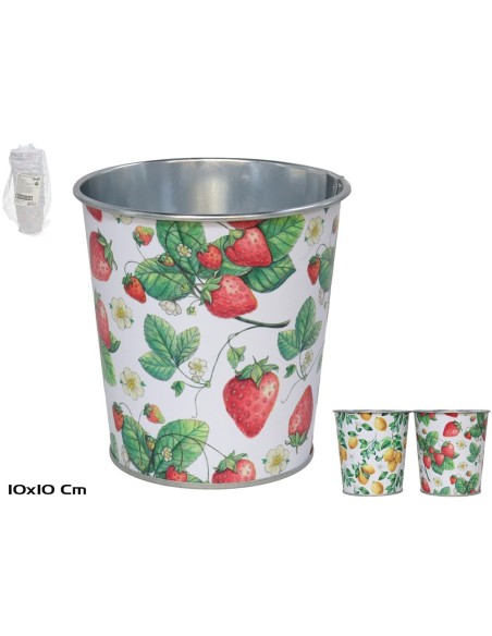 CUBO ZINCADO MEDITERRANEO 2SRT 10X10X7,5 CM