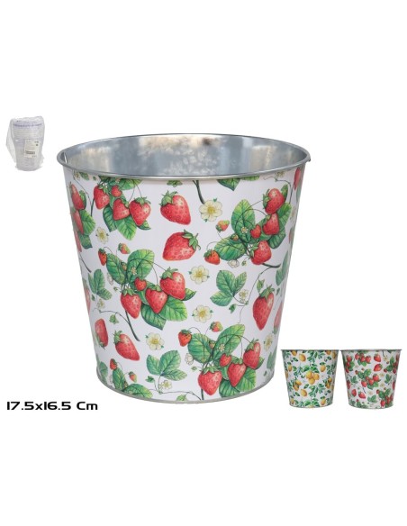 CUBO ZINCADO MEDITERRANEO 2SRT 17,5X16,5X13 CM