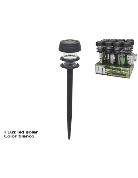 LAMPARA SOLAR PLS IGOR 1LED 38,5X7,5X7,5 CM