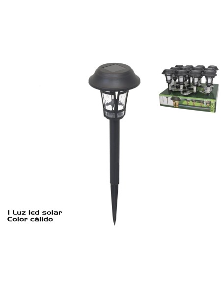 LAMPARA SOLAR PLS THOR 1LED 38X10X10 CM