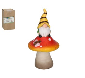 3.....................................SETA CON GNOMO DECORAO 18,7X10X10 CM