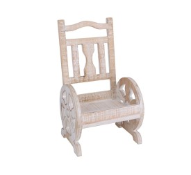JARDINERA SILLA NATURAL 20X17X36 CM