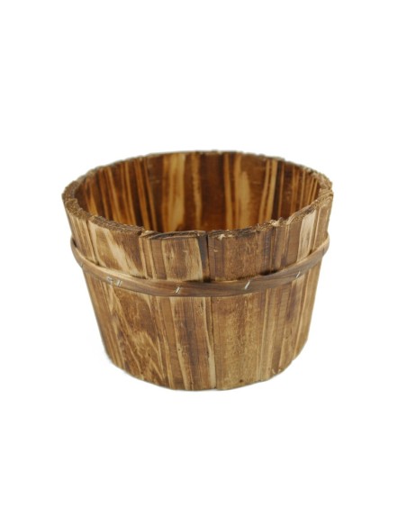 JARDINERA REDONDA MEDIANA MADERA