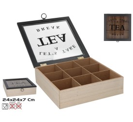 CAJA DE TE 24X24X7 CM