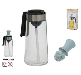 ACEITERA/VINAGRERA CON BROCHA 540ML GRETA