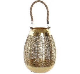 PORTAVELA METAL CUERDA 22X30 DORADO