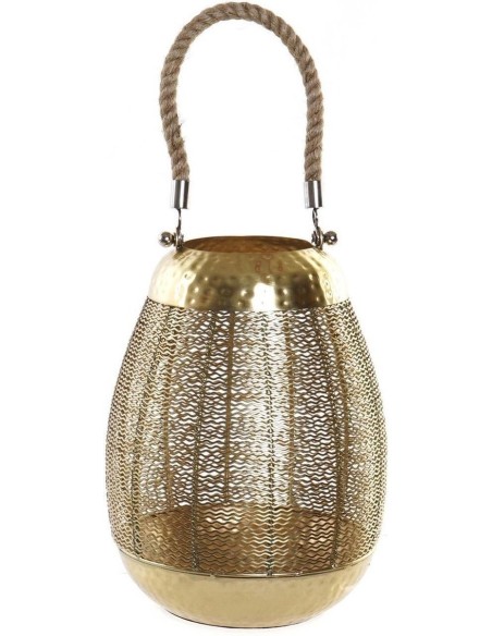 PORTAVELA METAL CUERDA 22X30 DORADO