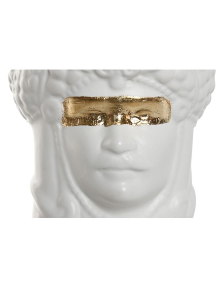 MACETERO PORCELANA 10X10X14 CABEZA SICILIANA 2 SUR