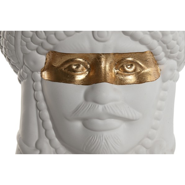 MACETERO PORCELANA 15X15X26,5 CABEZA SICILIANA 2 SURTIDO