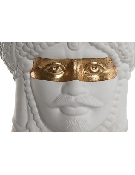 MACETERO PORCELANA 15X15X26,5 CABEZA SICILIANA 2 SURTIDO