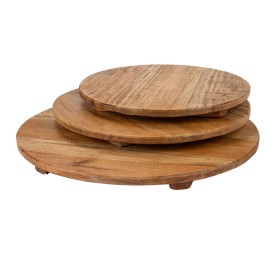 BANDEJAS REDONDAS DE MADERA S/3 P D35 H2 - GR D46 H2