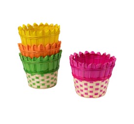 MACETERO BAMBU 4 MIX COL D18 H15