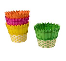 MACETERO BAMBU 4 MIX COL D20 H16