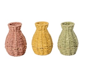 JARRON MIMBRE 3 MIX COL D6,5 H14,5