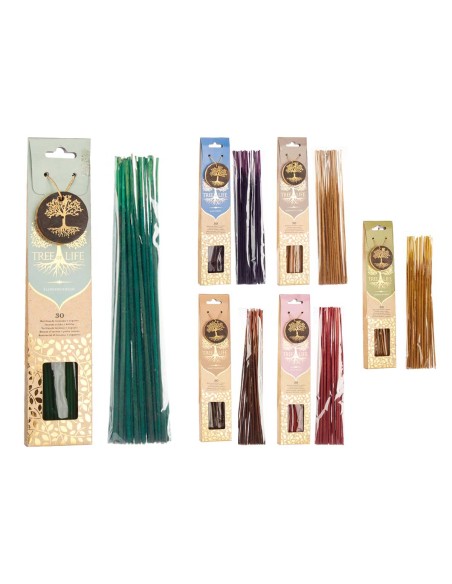 30 BARRAS INCIENSOS SOPORTE MADERA SURT 6