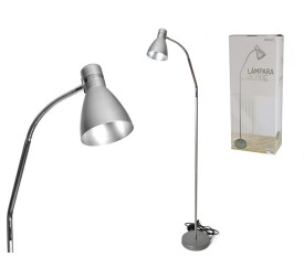 LAMPARA DE PIE 1.4M GRIS