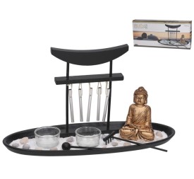 PORTAVELAS BUDA BOB 33X12,8X21 CM