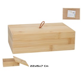 CAJA BAMBOO 22X15X7CM