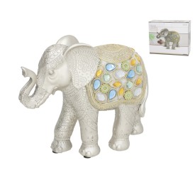 FIGURA ELEFANTE KERANI 19X8X15,5 CM RESINA
