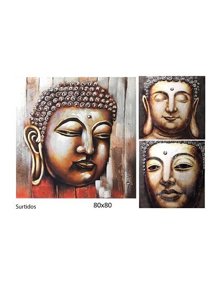 PINTURA AL OLEO 80 X 80 CM