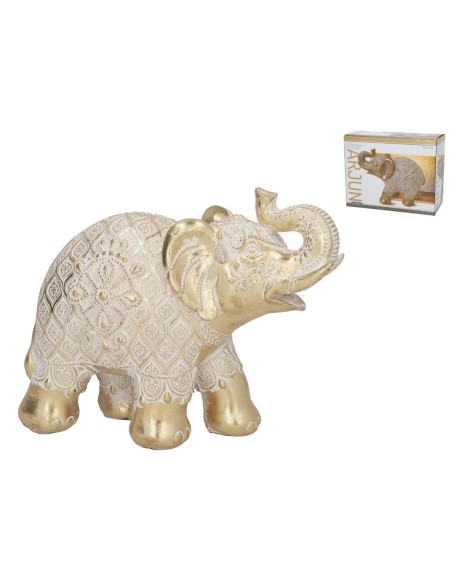 FIGURA ELEFANTE ARJUN 23,5X9,7X18 CM RESINA FIGURA ELEFANTE ARJUN 23,5X9,7X18 CM RESINA