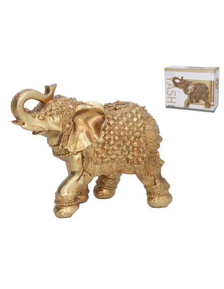 FIGURA ELEFANTE YASH 22X9X17,5 CM RESINA FIGURA ELEFANTE YASH 22X9X17,5 CM RESINA