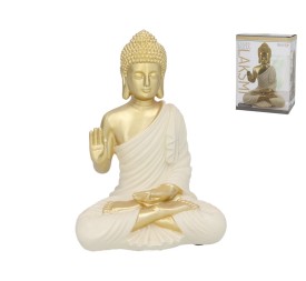 FIGURA BUDA LAKSMI 17X12X23,6 CM RESINA
