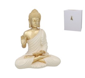 FIGURA BUDA FARAS 25,7X16X31,5 CM RESINA