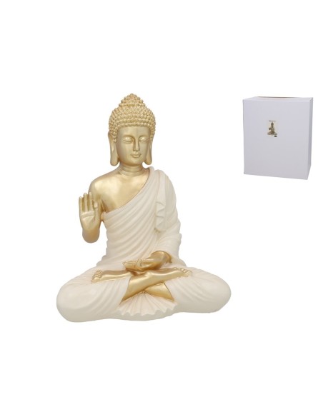 FIGURA BUDA FARAS 25,7X16X31,5 CM RESINA FIGURA BUDA FARAS 25,7X16X31,5 CM RESINA
