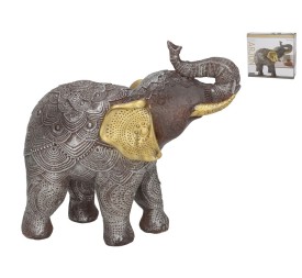 FIGURA ELEFANTE ARJUN 21.5X9X19 CM RESINA
