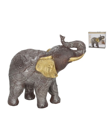 FIGURA ELEFANTE ARJUN 21.5X9X19 CM RESINA FIGURA ELEFANTE ARJUN 21.5X9X19 CM RESINA