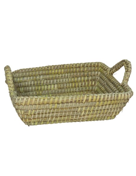 CESTA LEIRE 30X23X9 NATURAL SEAGRASS