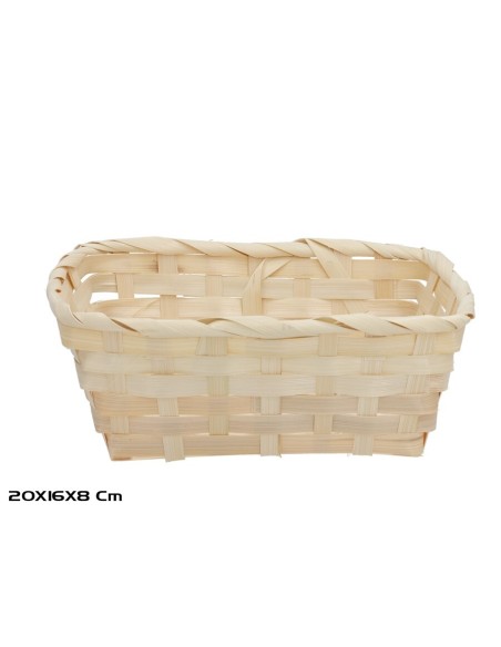 CESTA BAMBU SAM 20X16X8 CM