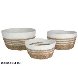SET 3 CESTAS DUNA 26X14