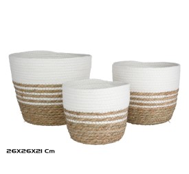 SET 3 CESTAS DUNA 26X21