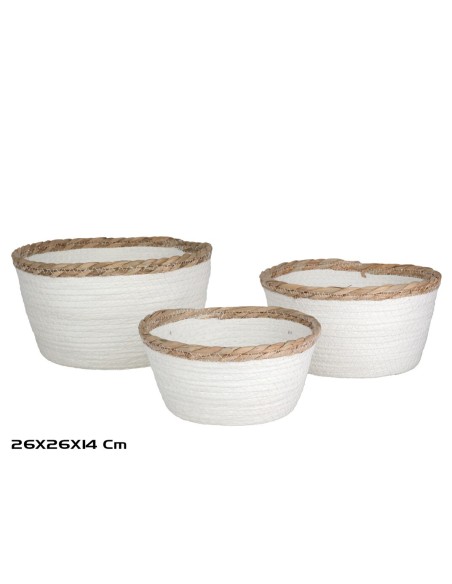 SET 3 CESTAS LION 26X14