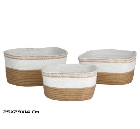 SET 3 CESTAS SOL 29X25X14