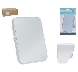 ESPEJO RECTANGULAR BLANCO 20X14,3X1,7CM