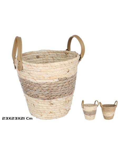 CESTA TRICO 23X21CM